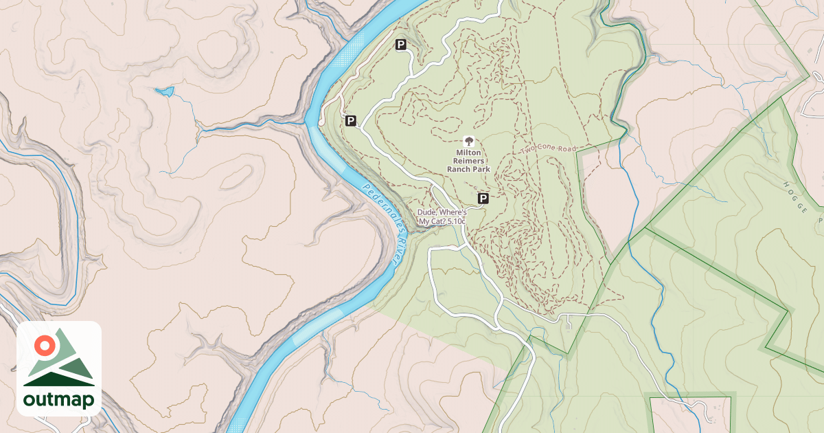 Map of Dude, Where's My Cat?