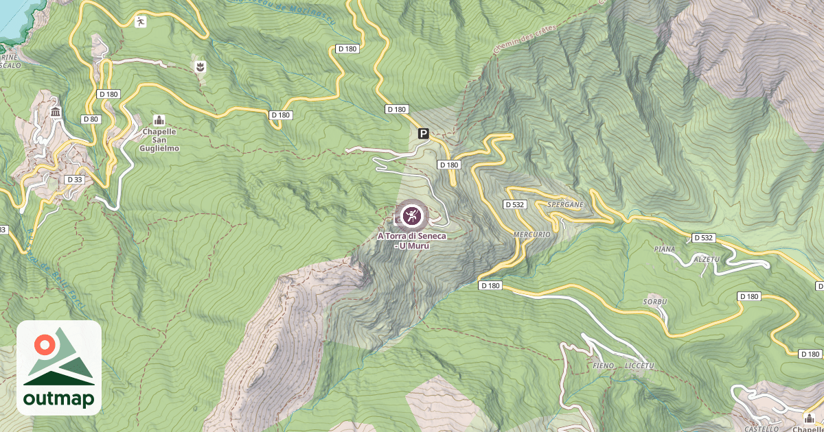 Map of A Torra di Seneca - U Muru
