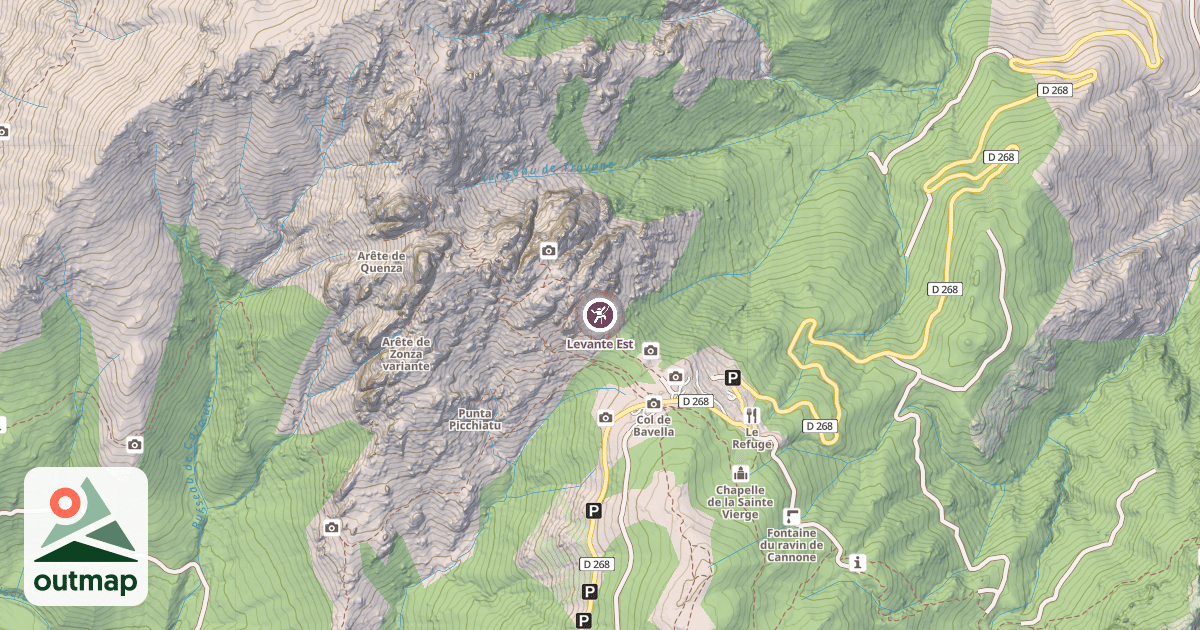 Map of Levante Est