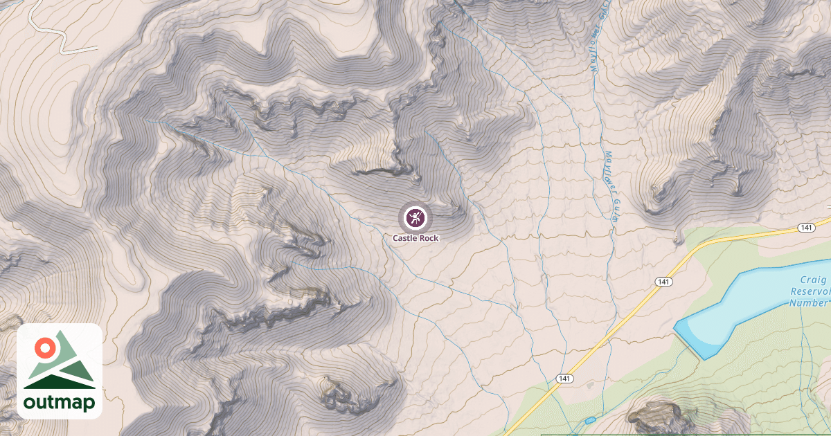 Map of Castle Rock