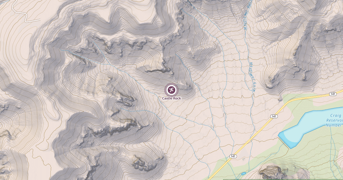 Map preview of Castle Rock