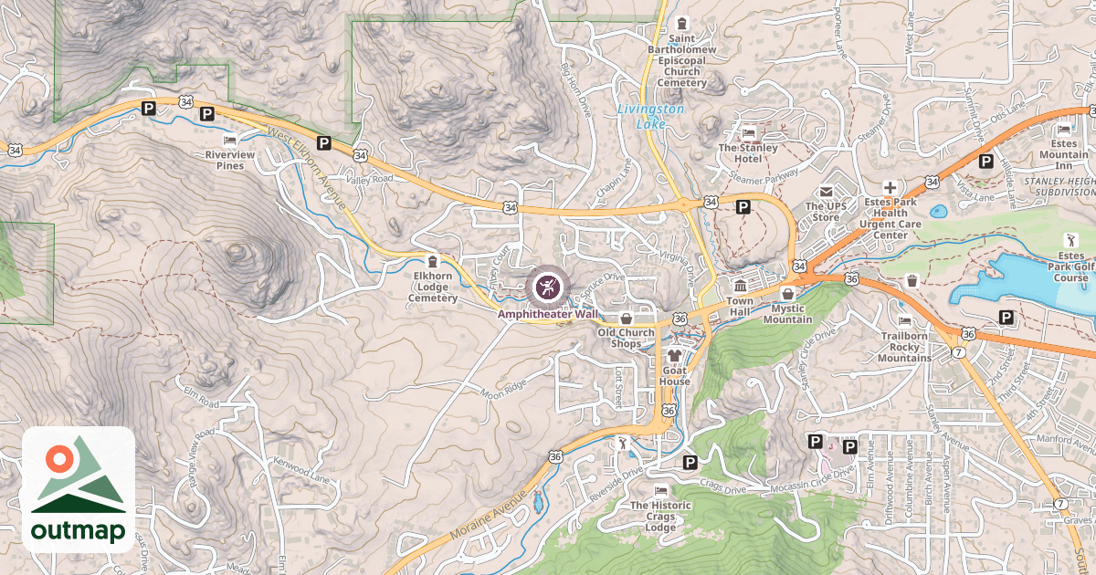 Map of Amphitheater Wall