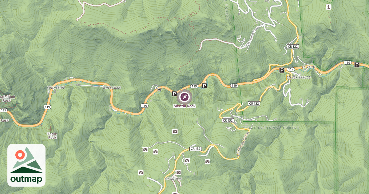 Map of Mental Rock