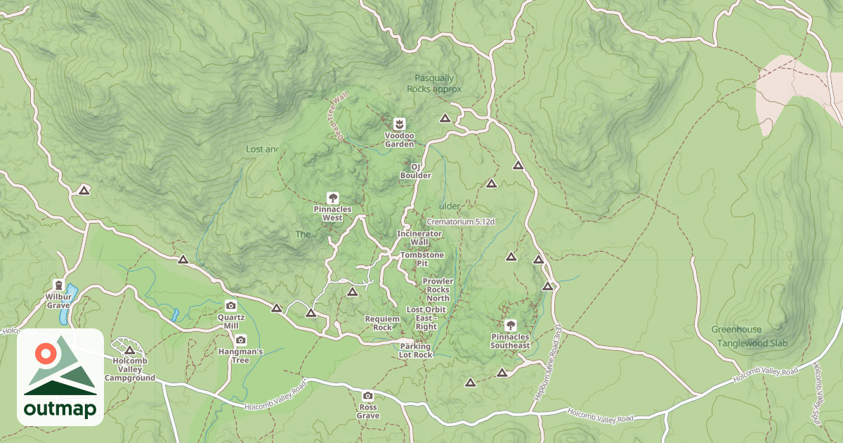 Map of Crematorium