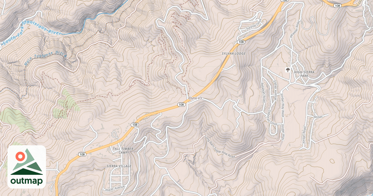 Map of Dyno