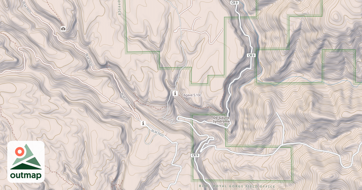 Map of Agave