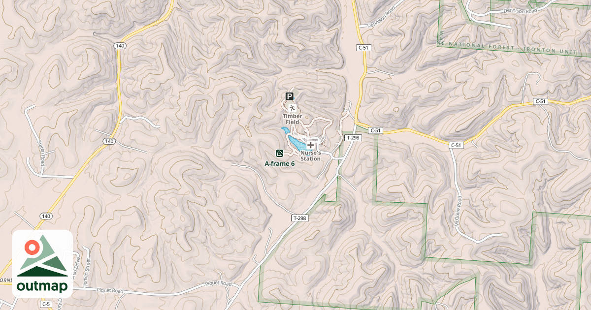 Map of A-frame 2
