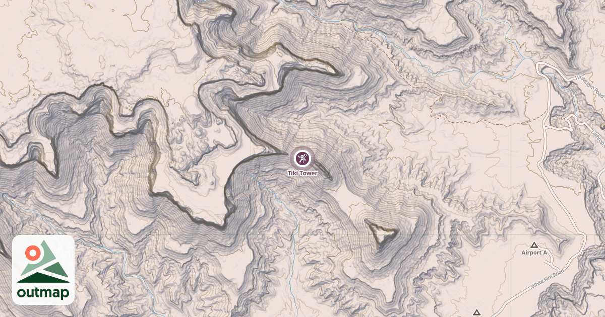 Map of Tiki Tower