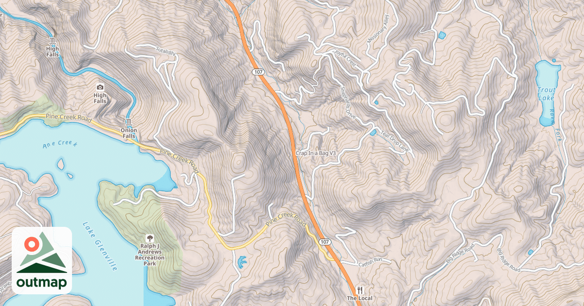 Map of Crap In a Bag