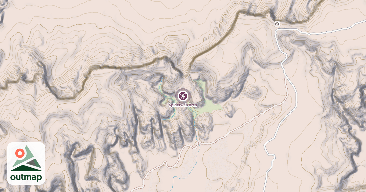 Map of Spiderweb Arch