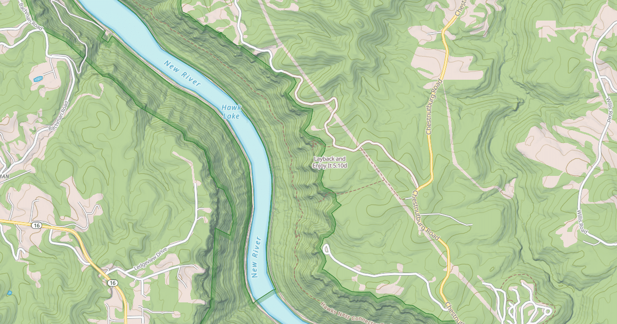 Map preview of Layback and Enjoy It