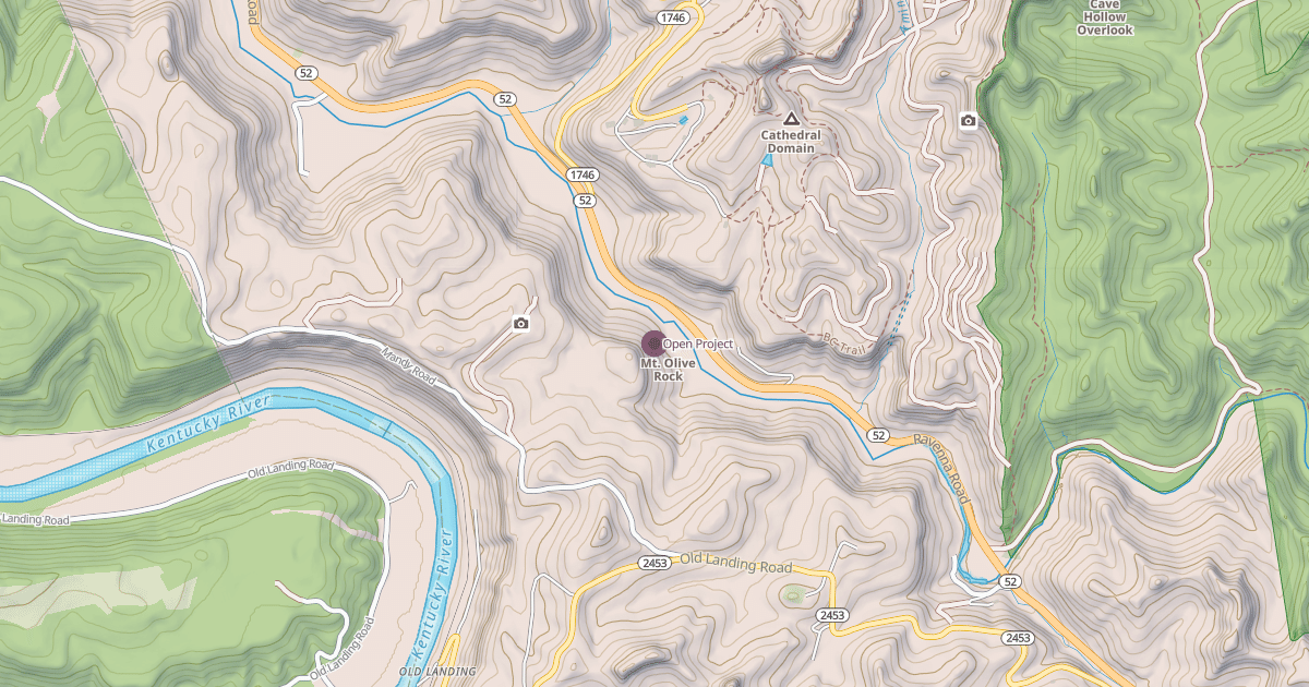 Map preview of Open Project