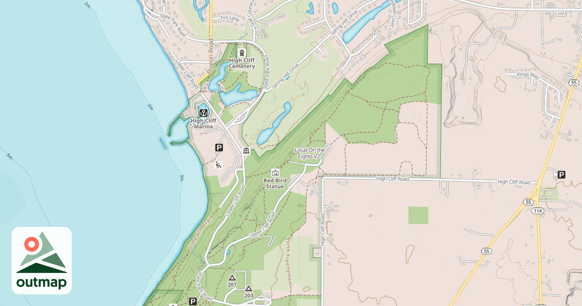 Map of Local On the Eights