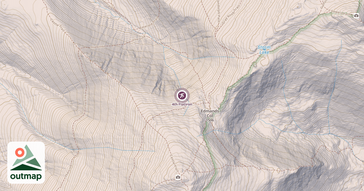 Map of 4th Flatiron