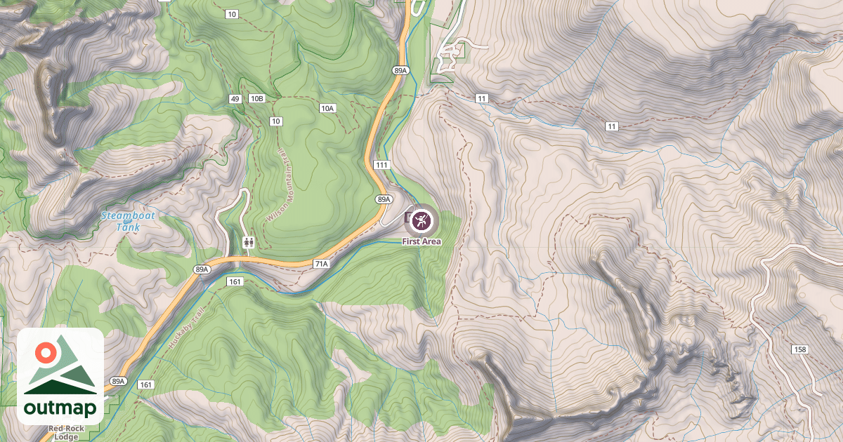 Map of First Area