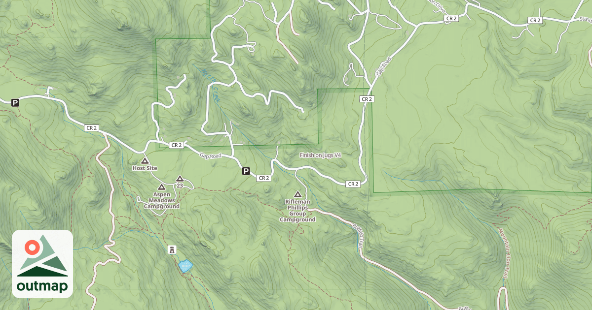 Map of Finish on Jugs
