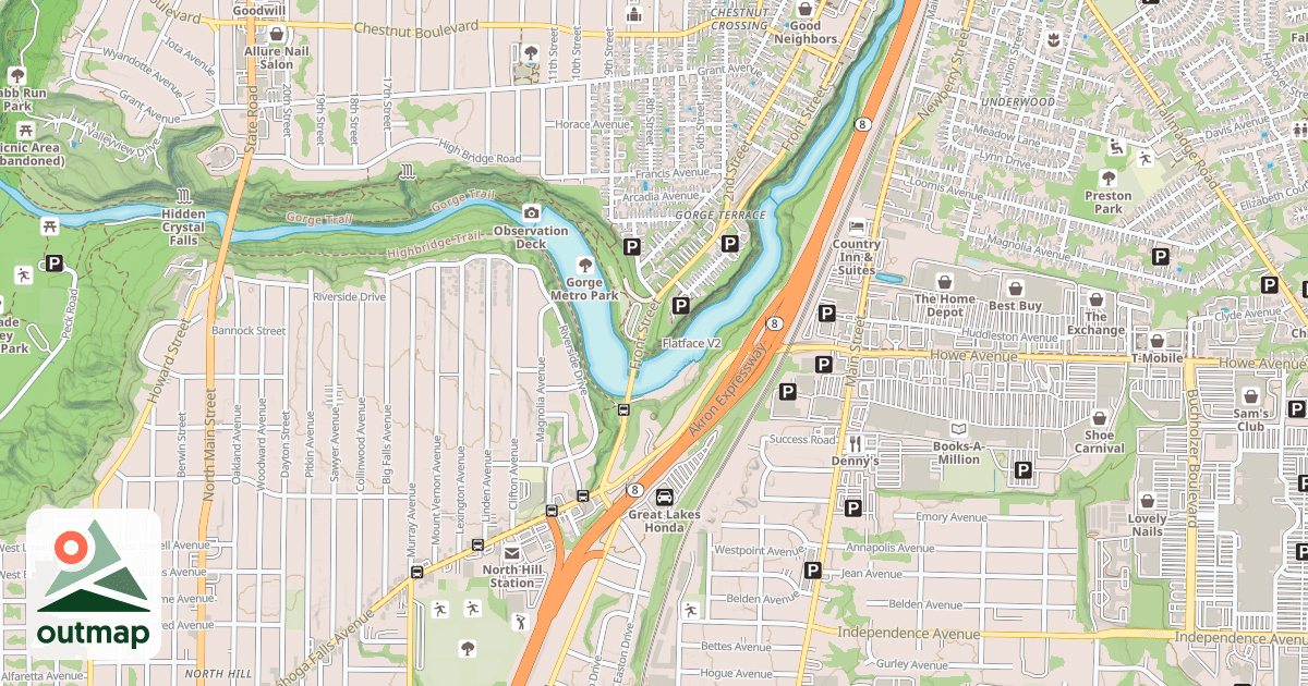 Map of Flatface