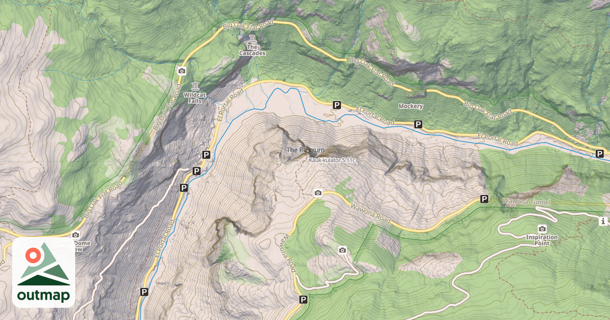 Map of Kauk-kulator