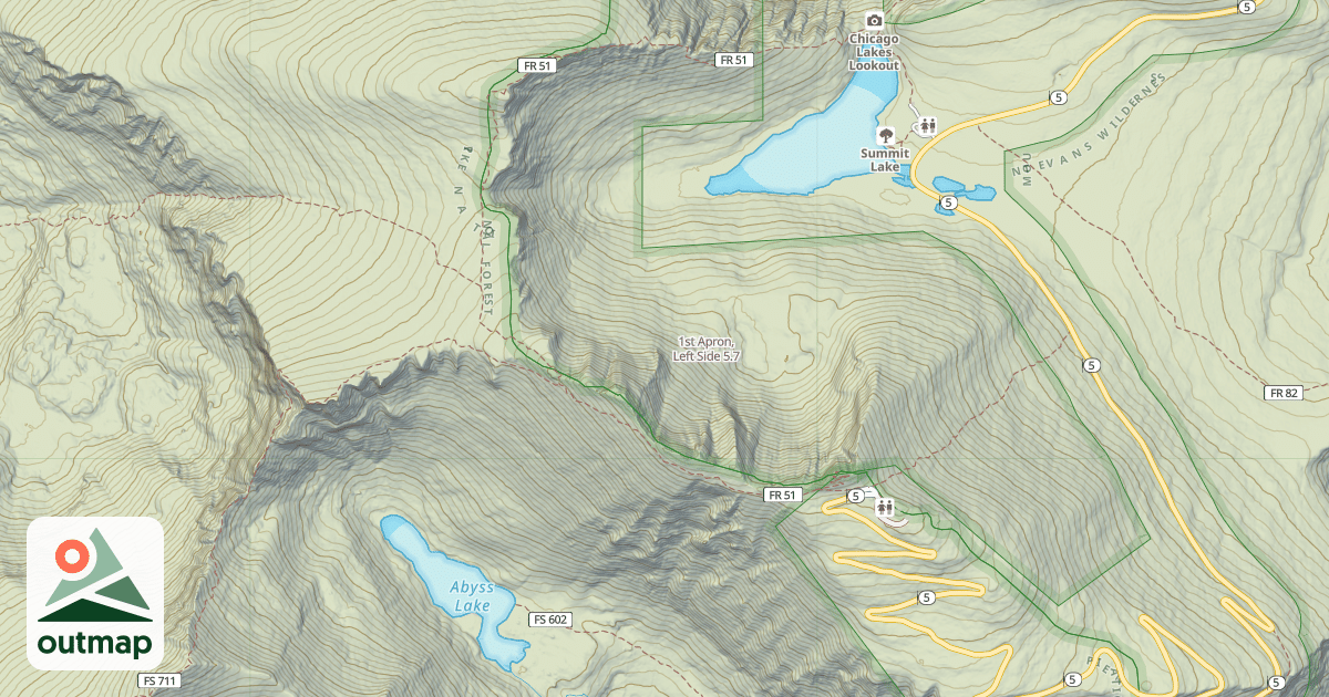 Map of 1st Apron, Left Side