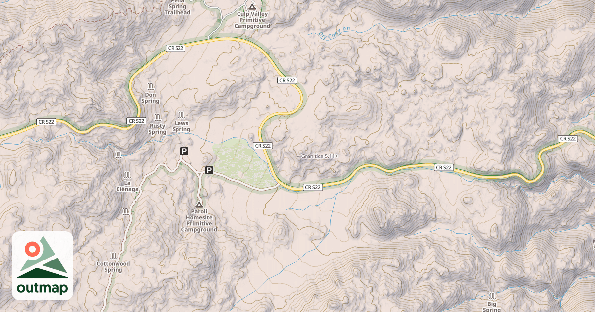 Map of Granitica