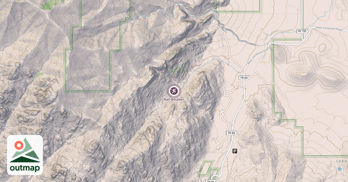 Map of Rail Boulder