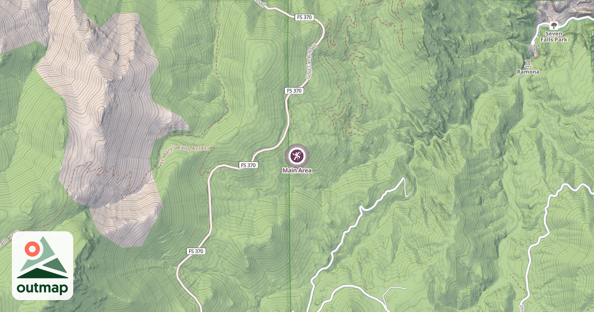 Map of Main Area