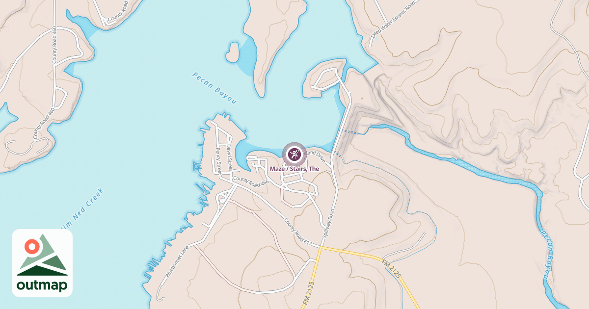 Map of Maze / Stairs, The
