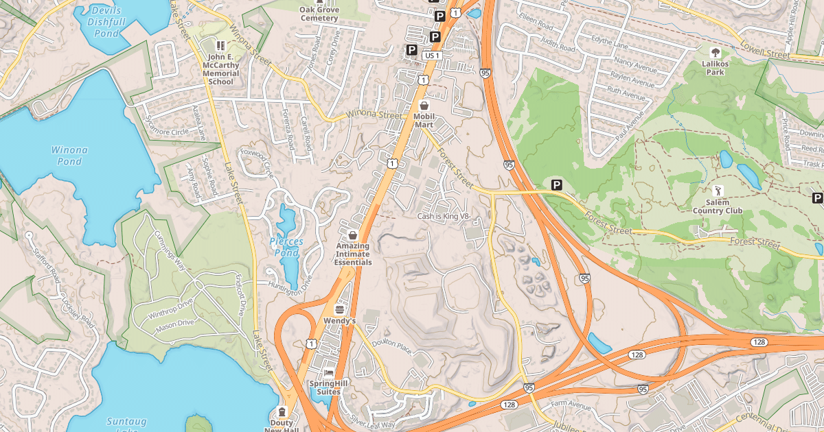 Map preview of Cash is King