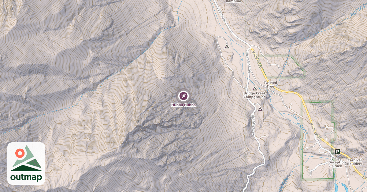 Map of Hubba Hubba