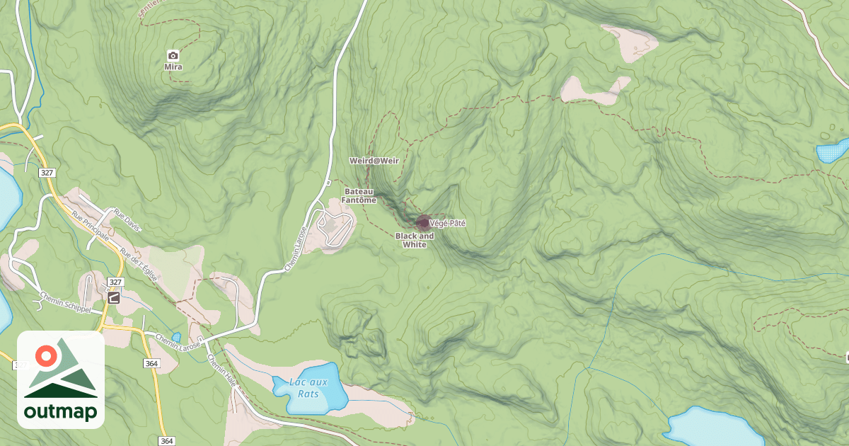 Map of Végé-Pâté