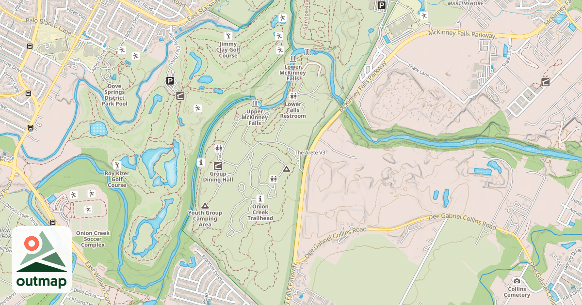 Map of The Arete