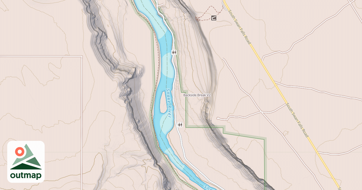 Map of Backside Break