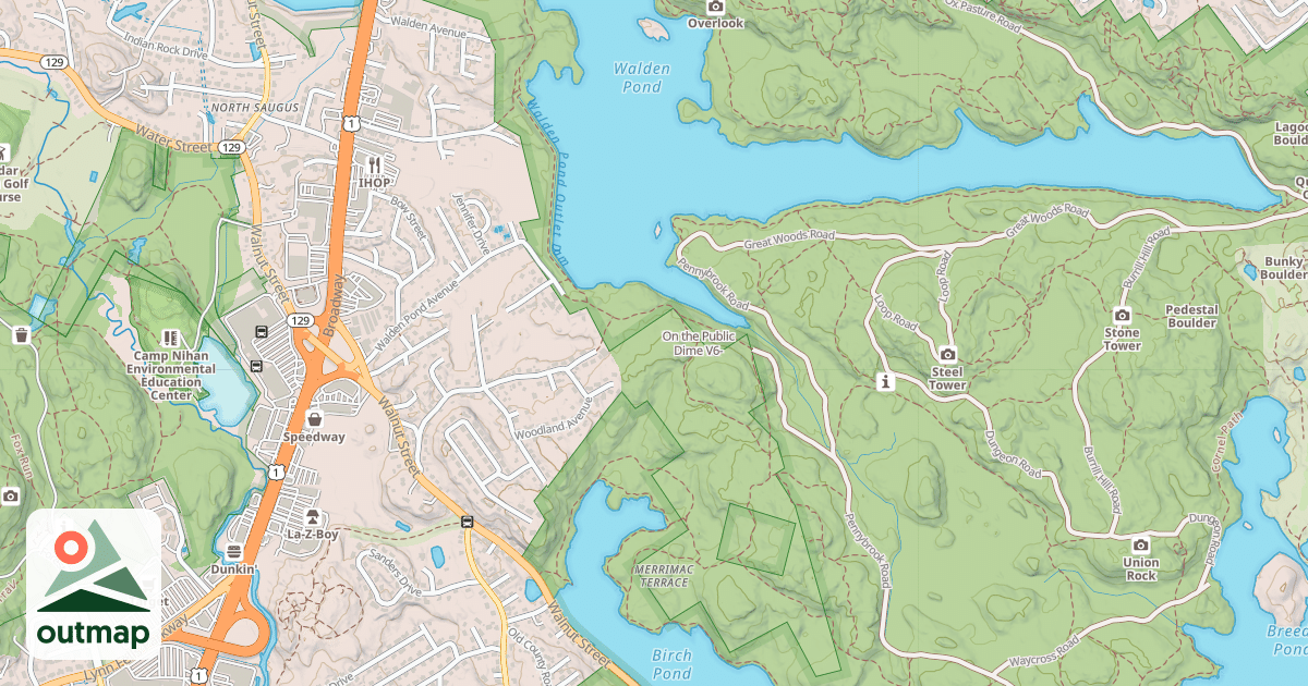Map of On the Public Dime