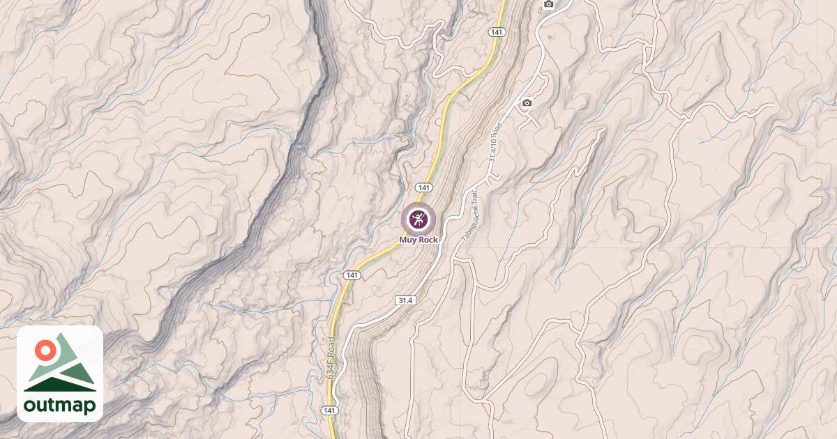 Map of Muy Rock