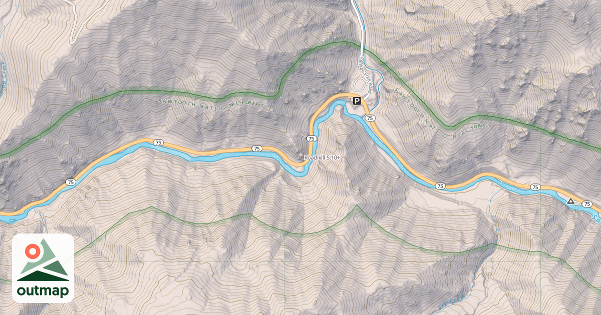 Map of Road kill