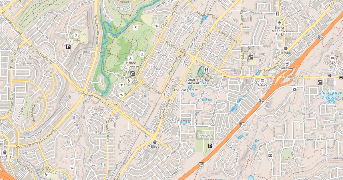Map preview of The Loaf Arete