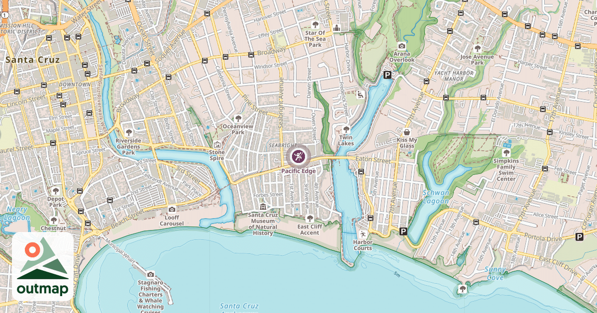 Map of Pacific Edge