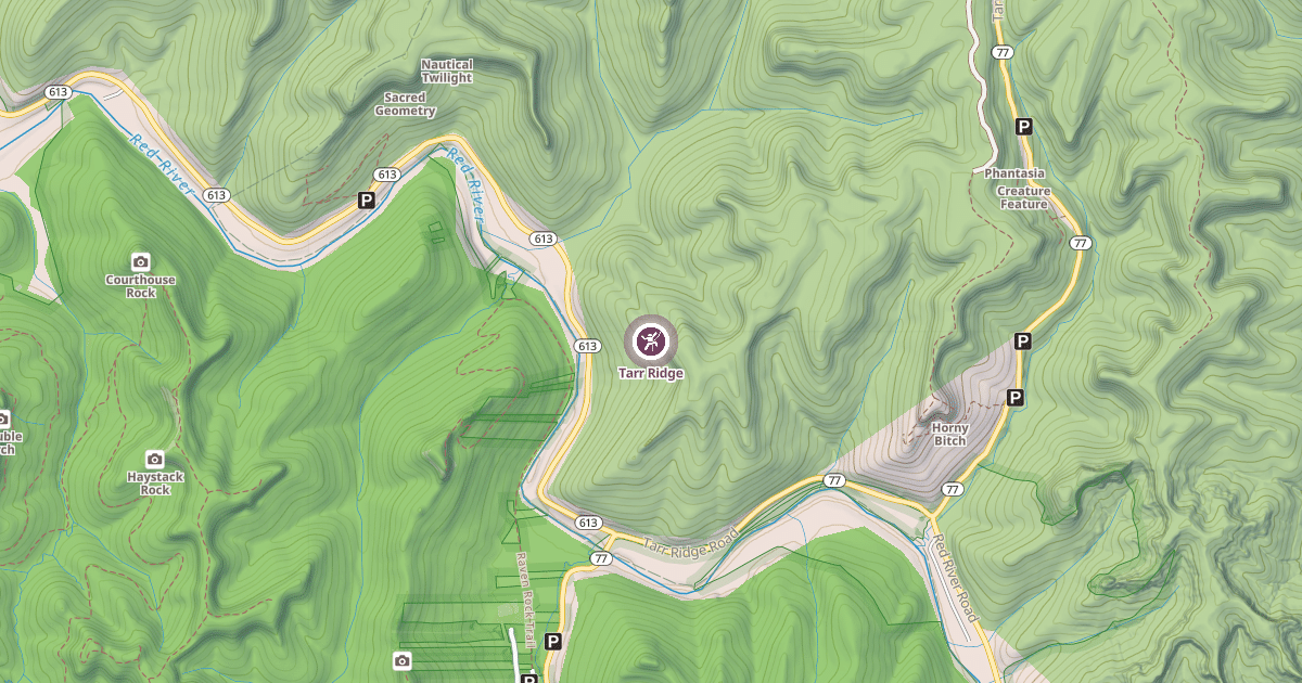 Map preview of Tarr Ridge