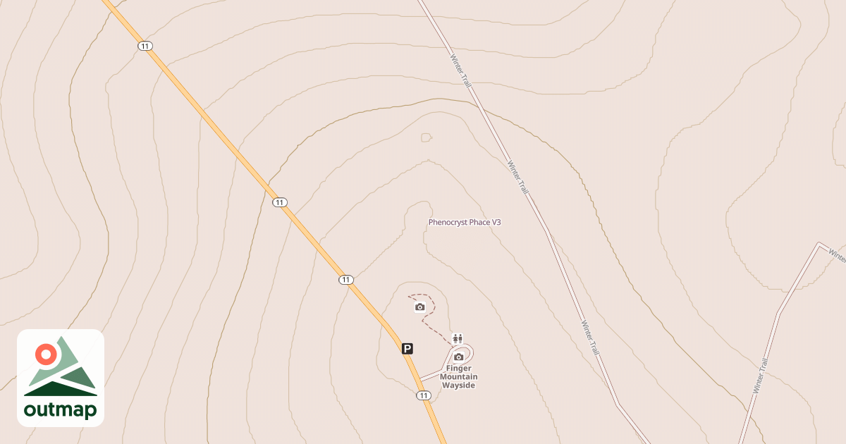 Map of Phenocryst Phace