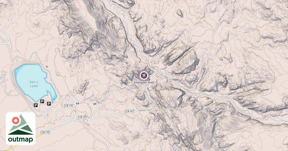 Map of Energizer Wall