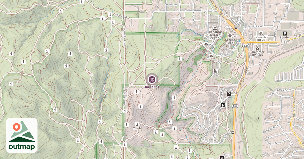 Map of Boulder 1