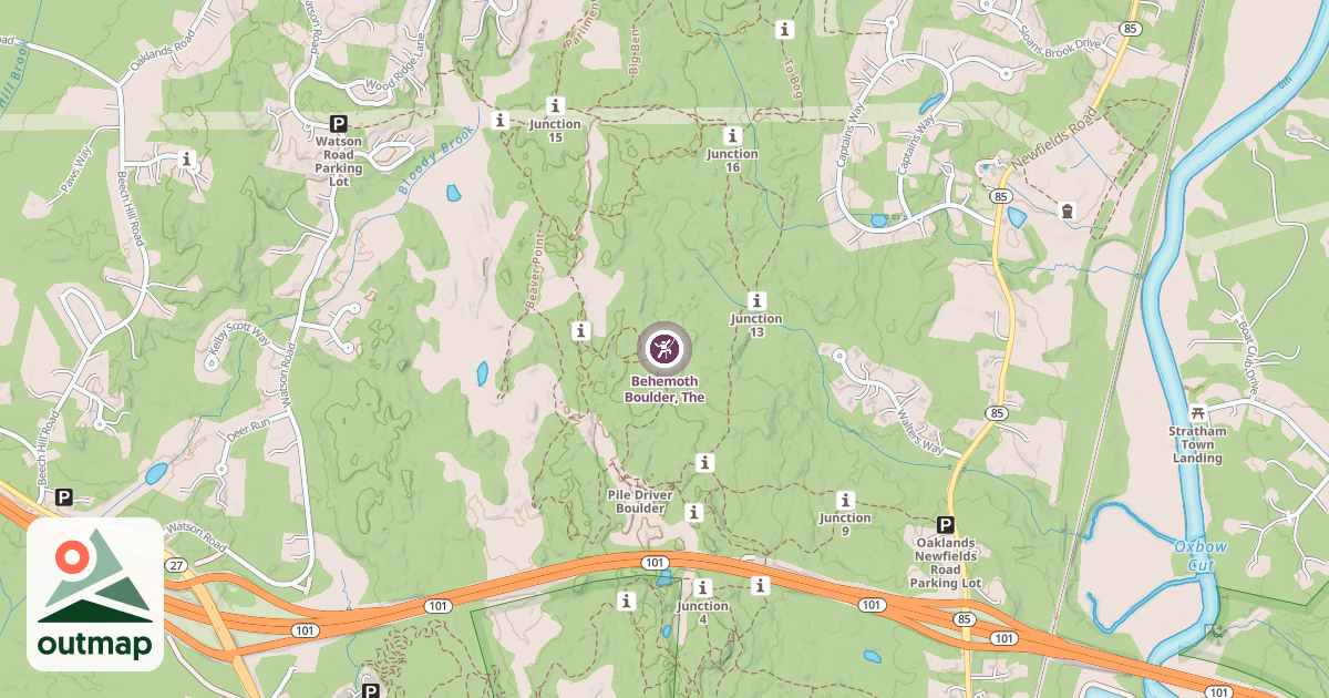 Map of Behemoth Boulder, The