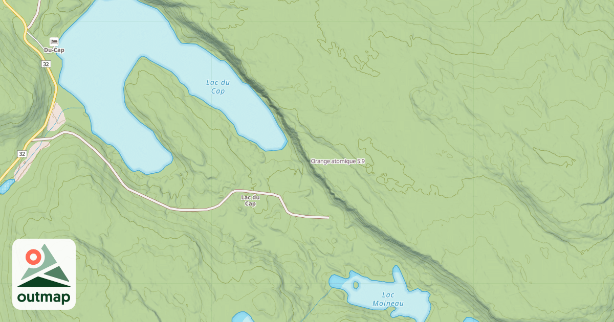 Map of Orange atomique