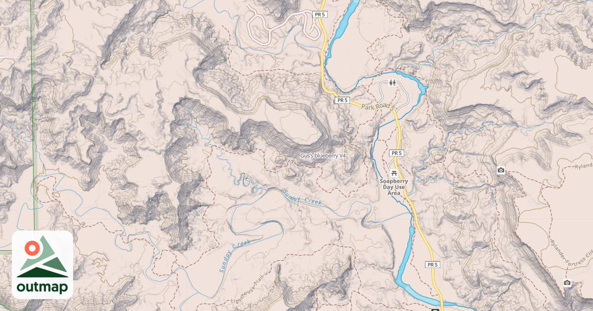 Map of Gus’s blueberry