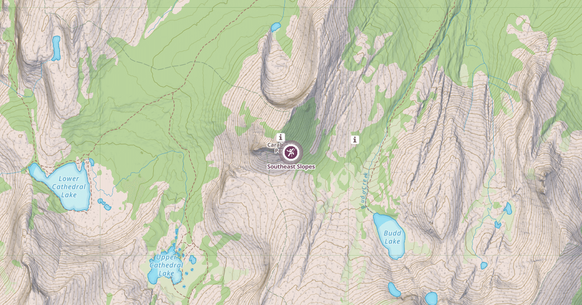 Map preview of Southeast Slopes