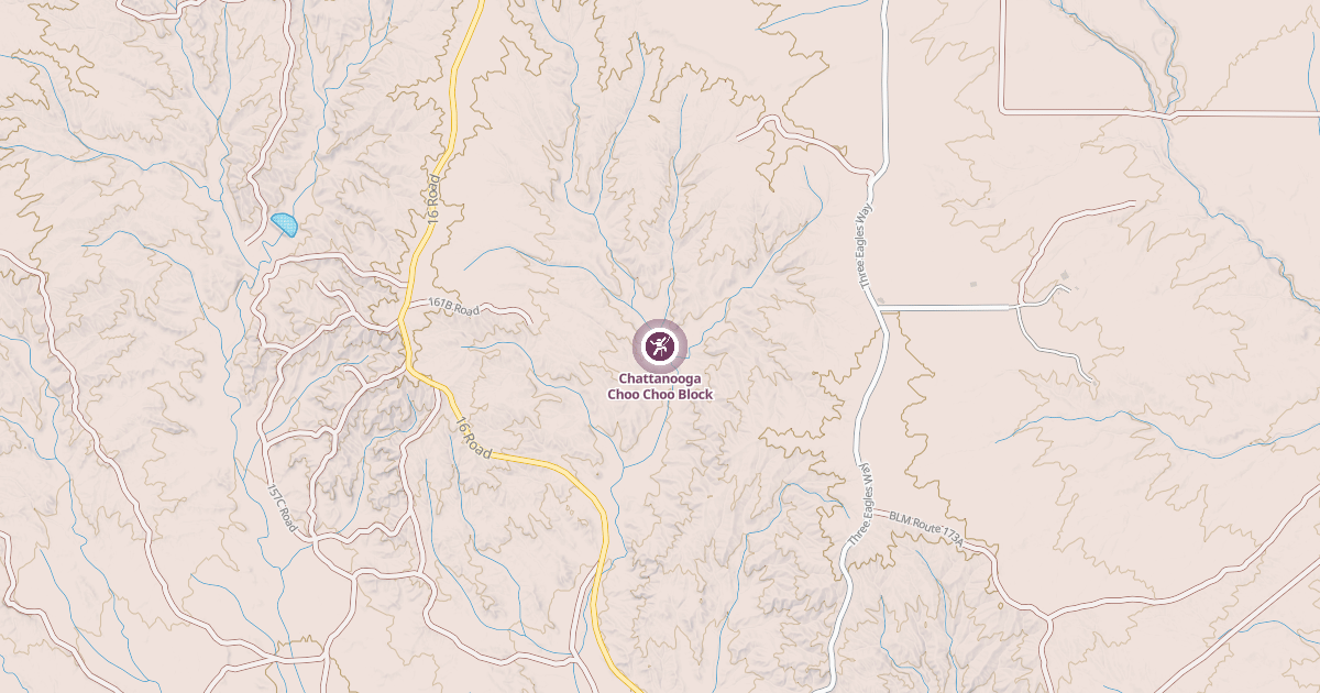 Map preview of Chattanooga Choo Choo Block