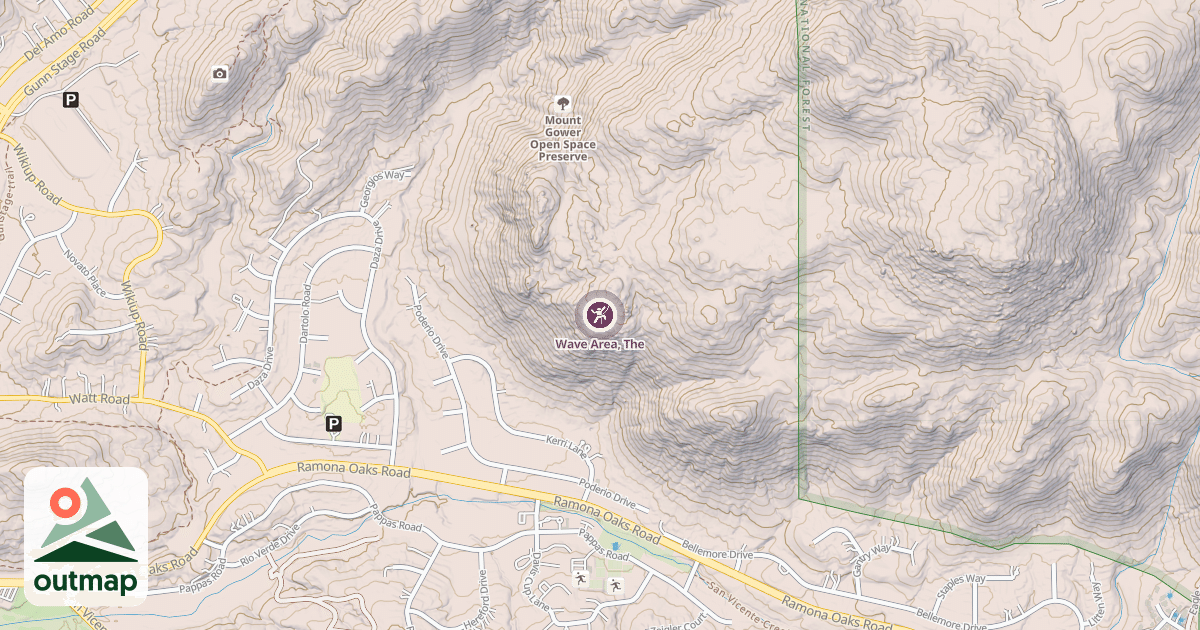Map of Wave Area, The