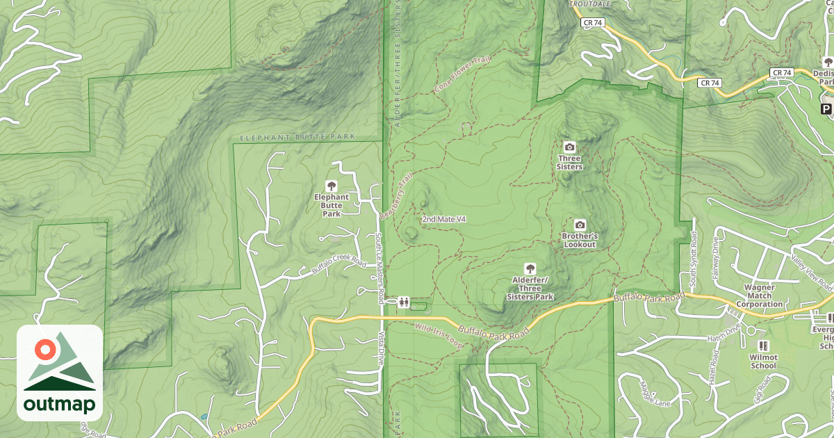 Map of 2nd Mate