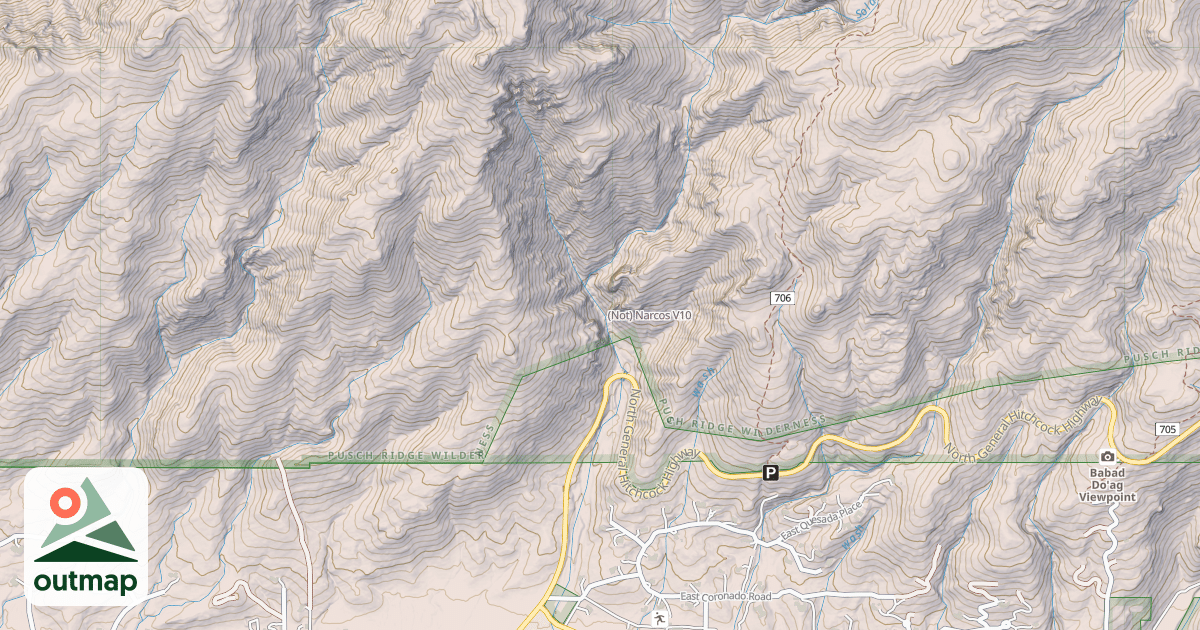 Map of (Not) Narcos