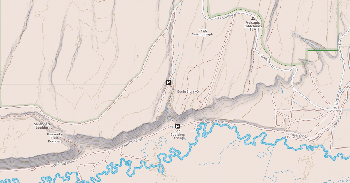 Map preview of Bertie Blunt
